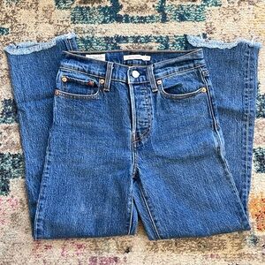 LEVIS wedgie straight